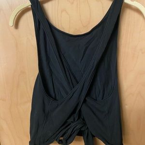 Cross back lulu lemon top